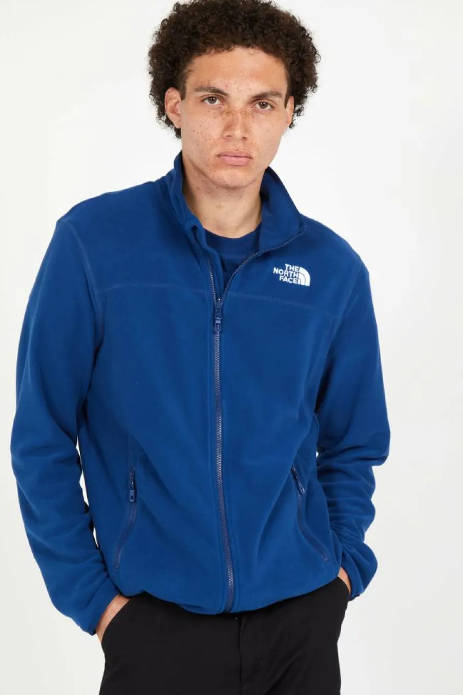 100 GLACIER FZ - Polaire | Bleu*THE NORTH FACE Clearance