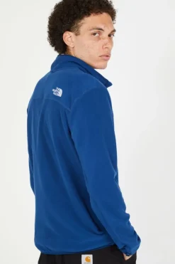 100 GLACIER FZ - Polaire | Bleu*THE NORTH FACE Clearance