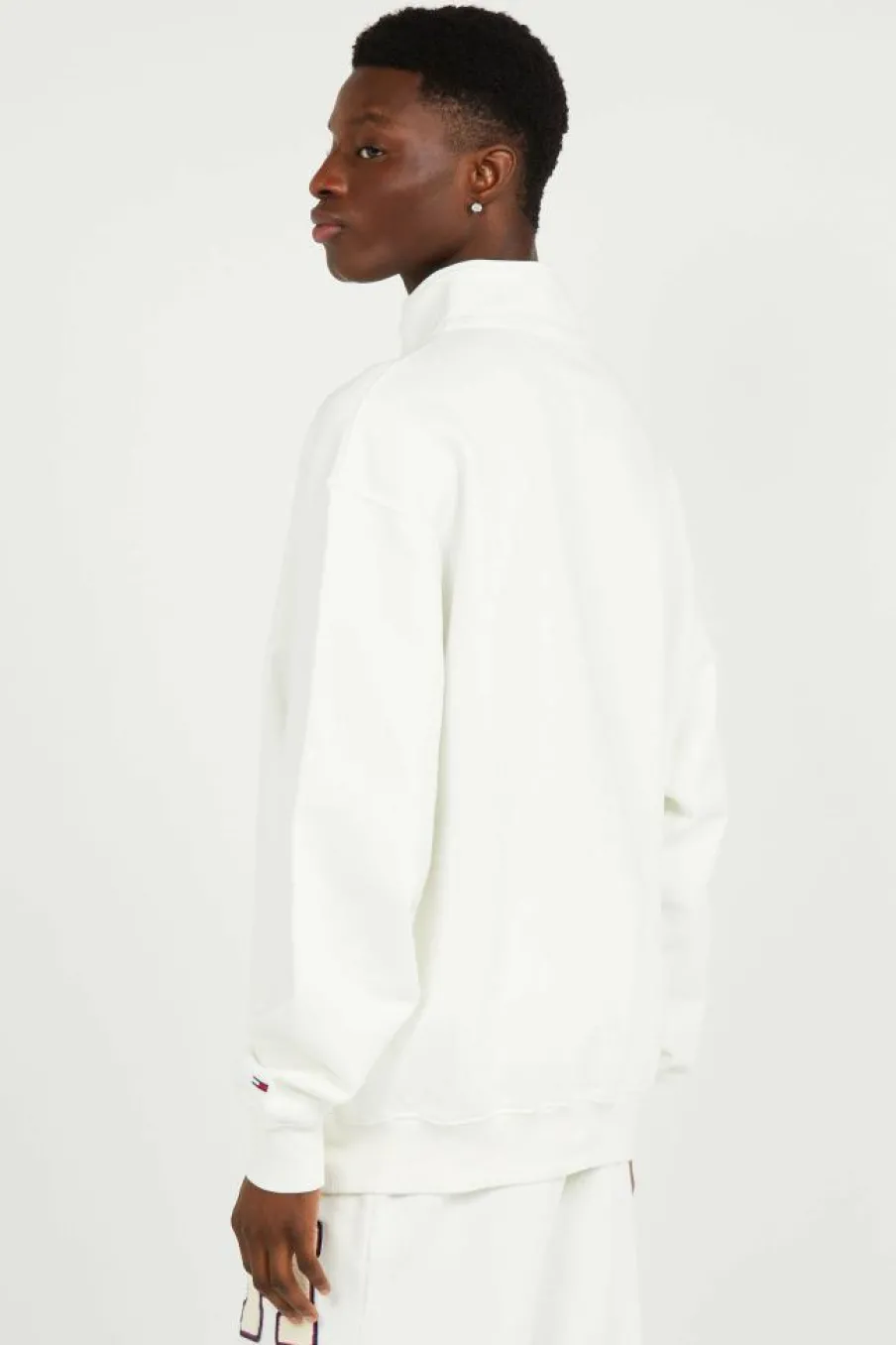 1/4 ZIP TOWEL PA - Sweatshirt | Blanc*TOMMY JEANS Online