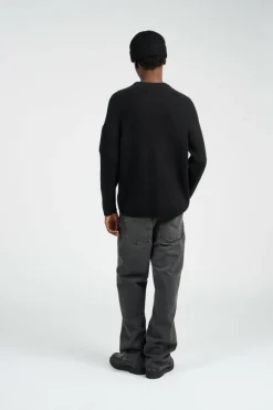 ACCESSORIES KNIT CAP IN EXTRAFINE MERINO WOOL - Bonnet | Noir*C.P. COMPANY Clearance