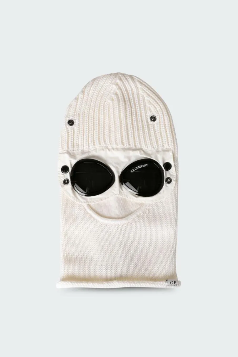 ACCESSORIES SKI MASK IN EXTRAFINE MERINO WOOL - Bonnet | Blanc*C.P. COMPANY Hot