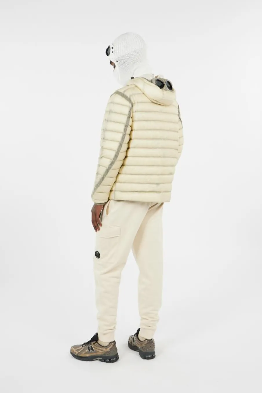 ACCESSORIES SKI MASK IN EXTRAFINE MERINO WOOL - Bonnet | Blanc*C.P. COMPANY Hot