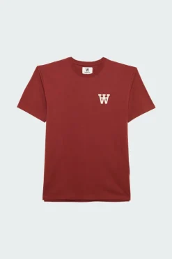 ACE CHEST PRINT T-SHIRT - T-shirt | Marron*WOOD WOOD Best