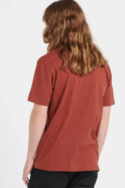 ACE CHEST PRINT T-SHIRT - T-shirt | Marron*WOOD WOOD Best