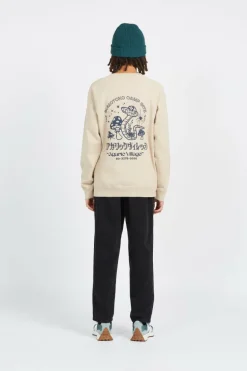 Agaric Village Sweat - Sweatshirt | Beige*EDWIN New