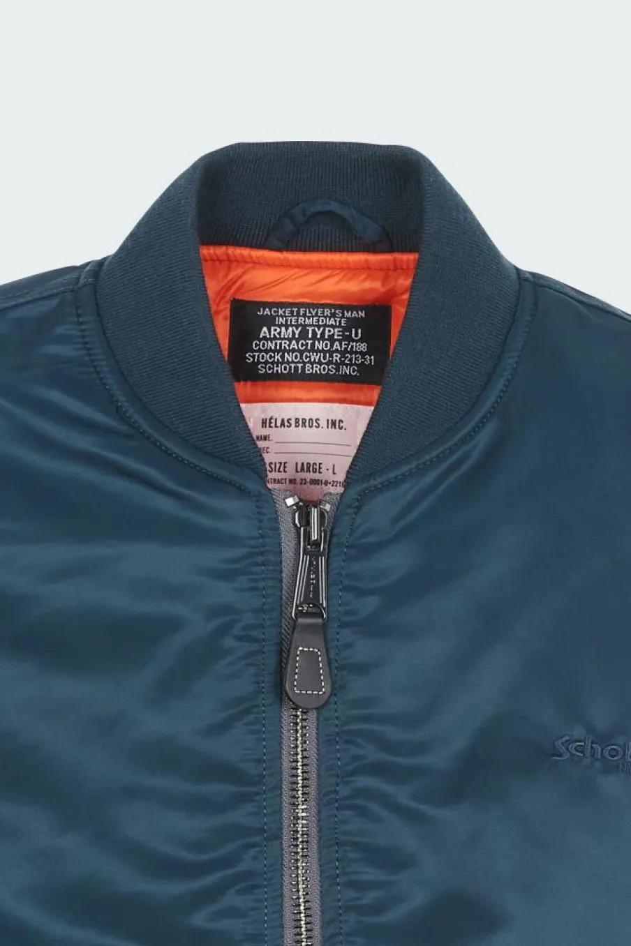 AIRFORCE90RS - Bomber | Bleu*SCHOTT Discount