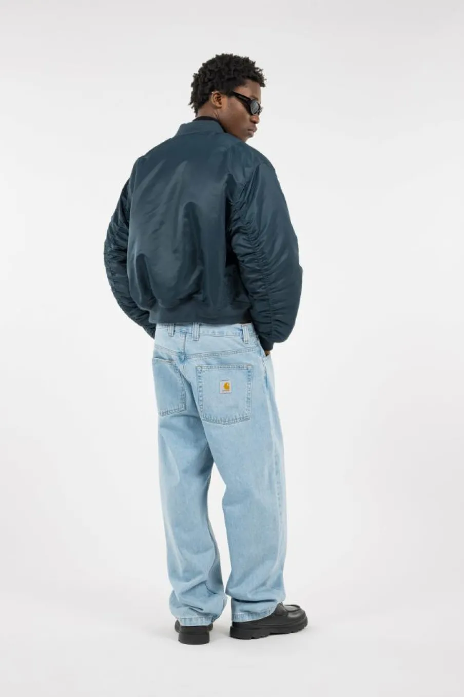 AIRFORCE90RS - Bomber | Bleu*SCHOTT Discount