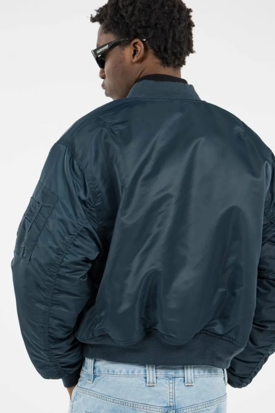 AIRFORCE90RS - Bomber | Bleu*SCHOTT Discount