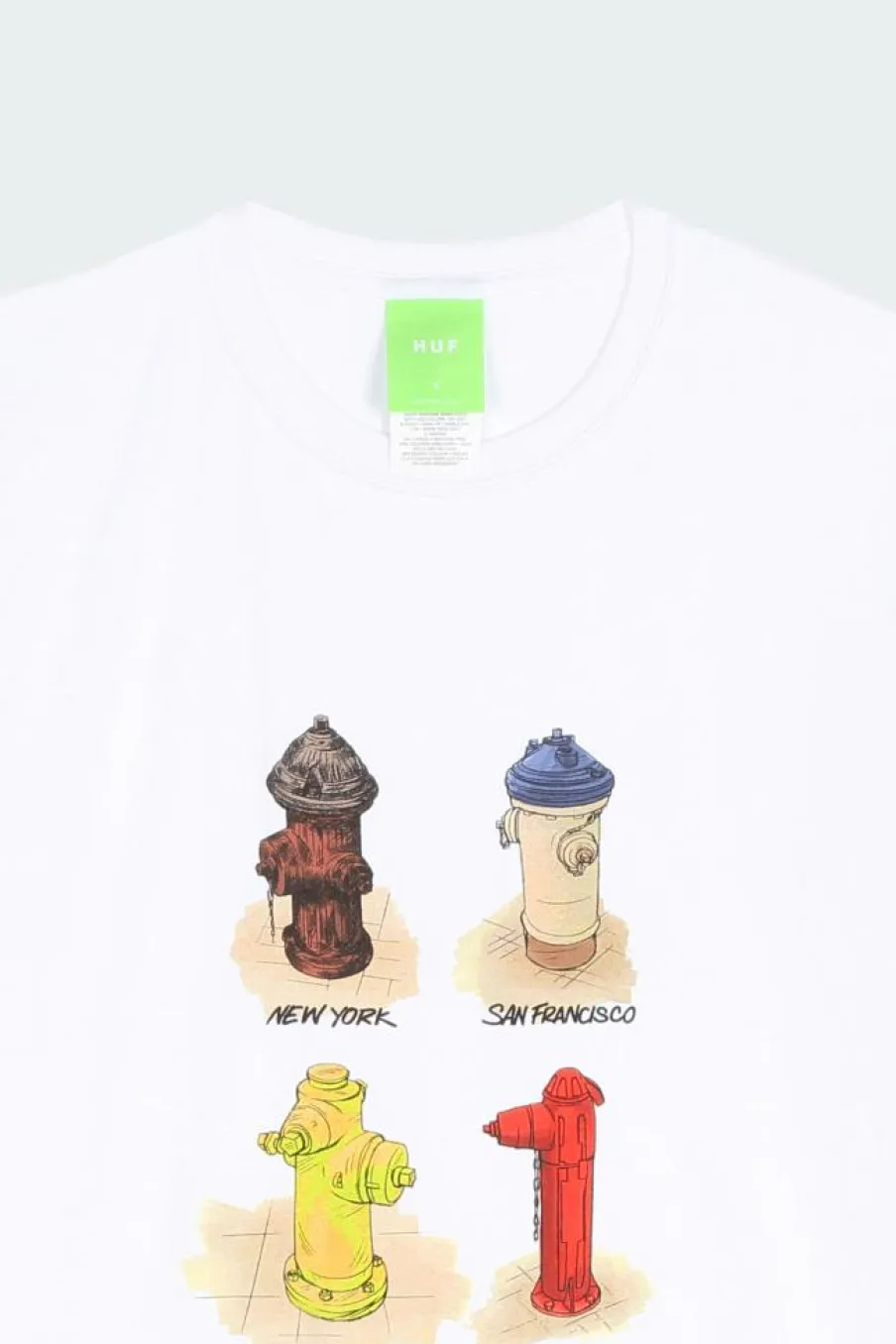 ALL CITIES - T-SHIRT | Blanc*HUF New