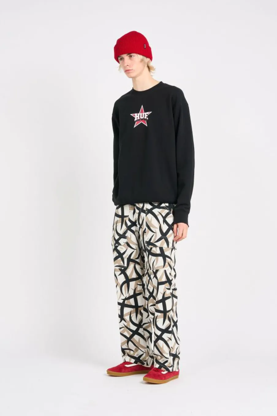 ALL STAR CREW - Sweatshirt | Noir*HUF Best