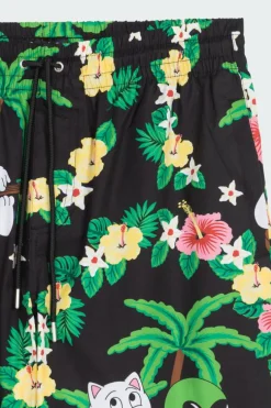 Aloha Nerm - Short de bain | Noir*RIPNDIP Best