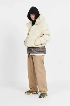 ALTA SHORT PUFFER JACKET W3T3 - Doudoune | Beige*RAINS Hot