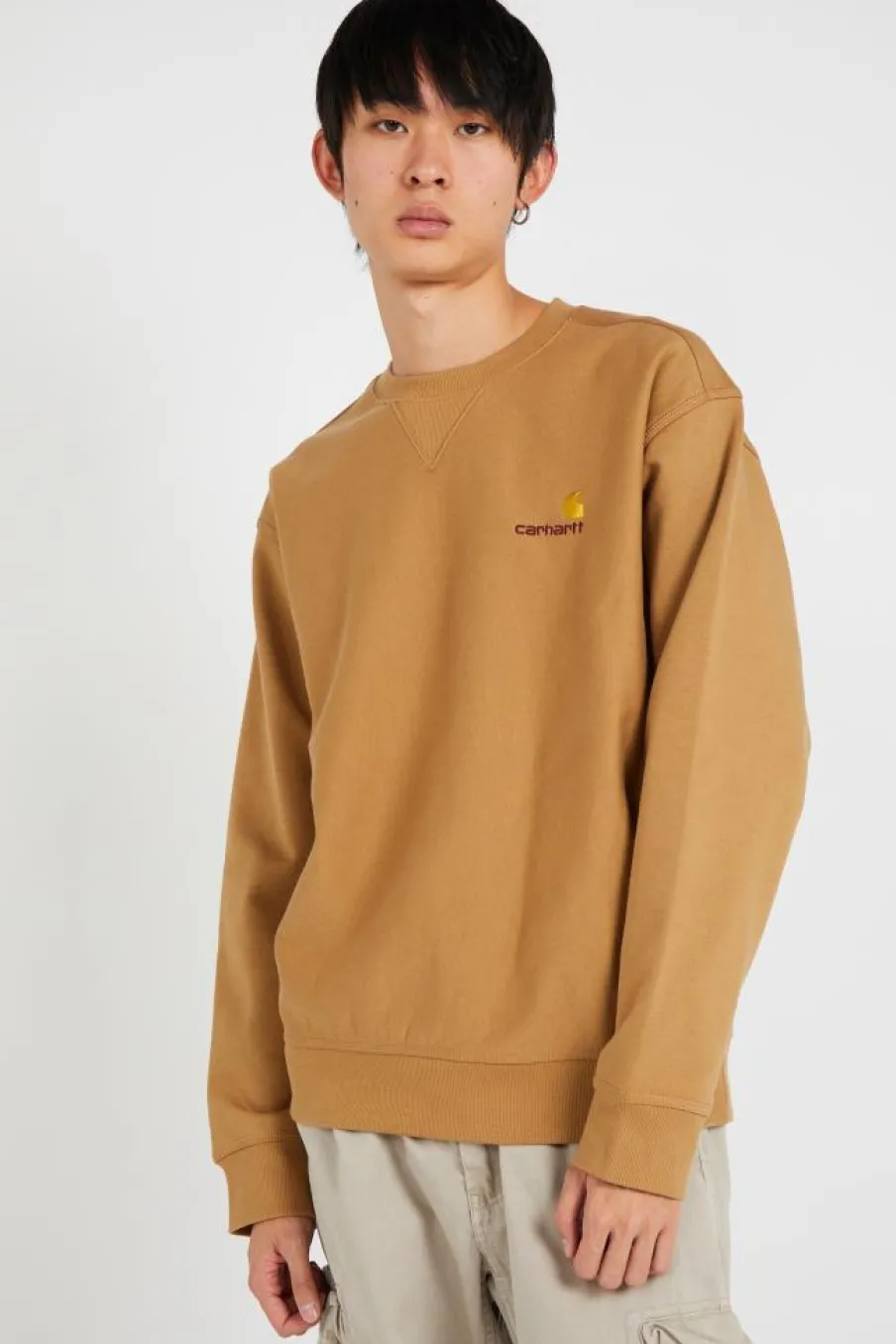 AMERICAN SCRIPT - Sweatshirt | Beige*CARHARTT WIP Hot