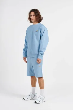 American Script Sweat - Sweatshirt | Bleu*CARHARTT WIP Clearance