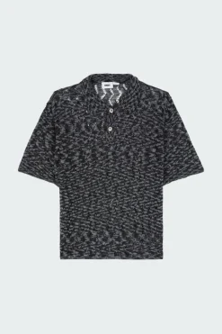 ANDRE POLO SW BLK - Polo | Noir*OBEY Discount