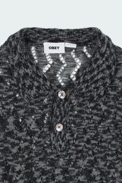 ANDRE POLO SW BLK - Polo | Noir*OBEY Discount