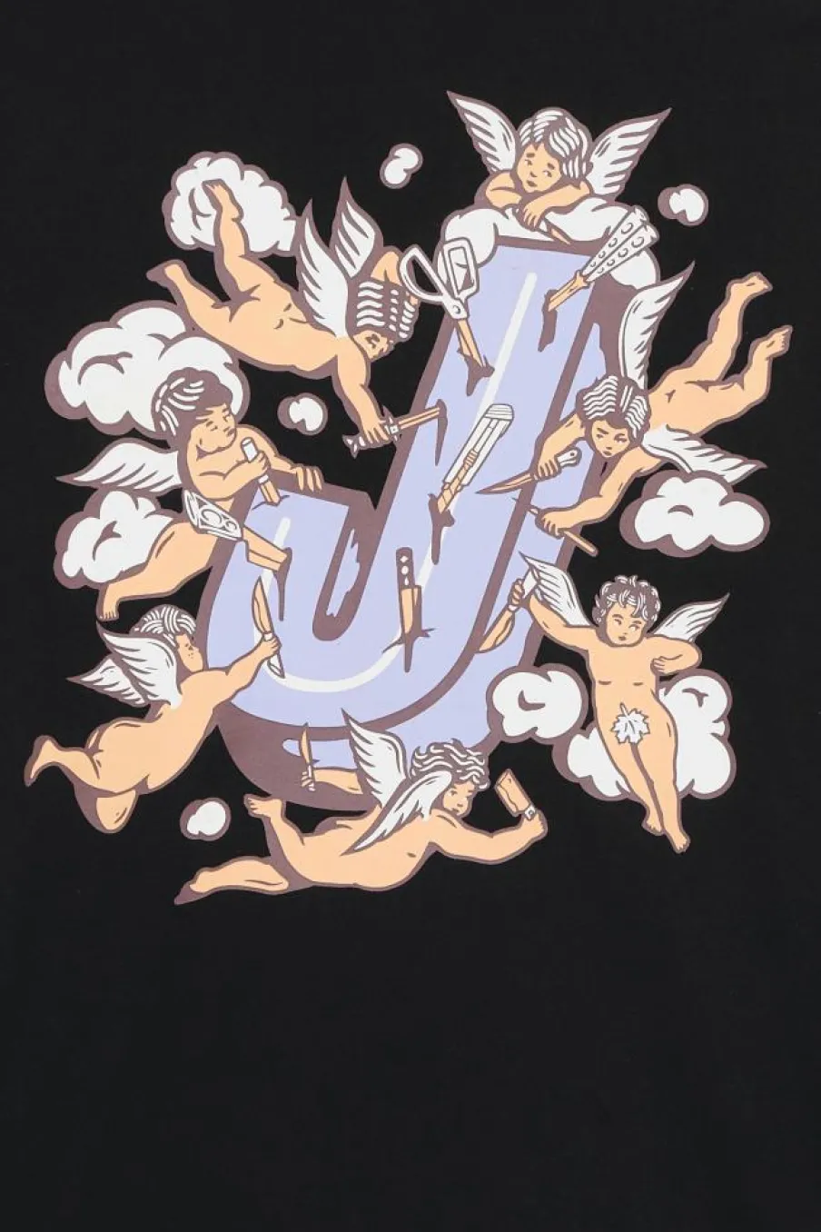 ANGELS - T-shirt | Noir*JACKER