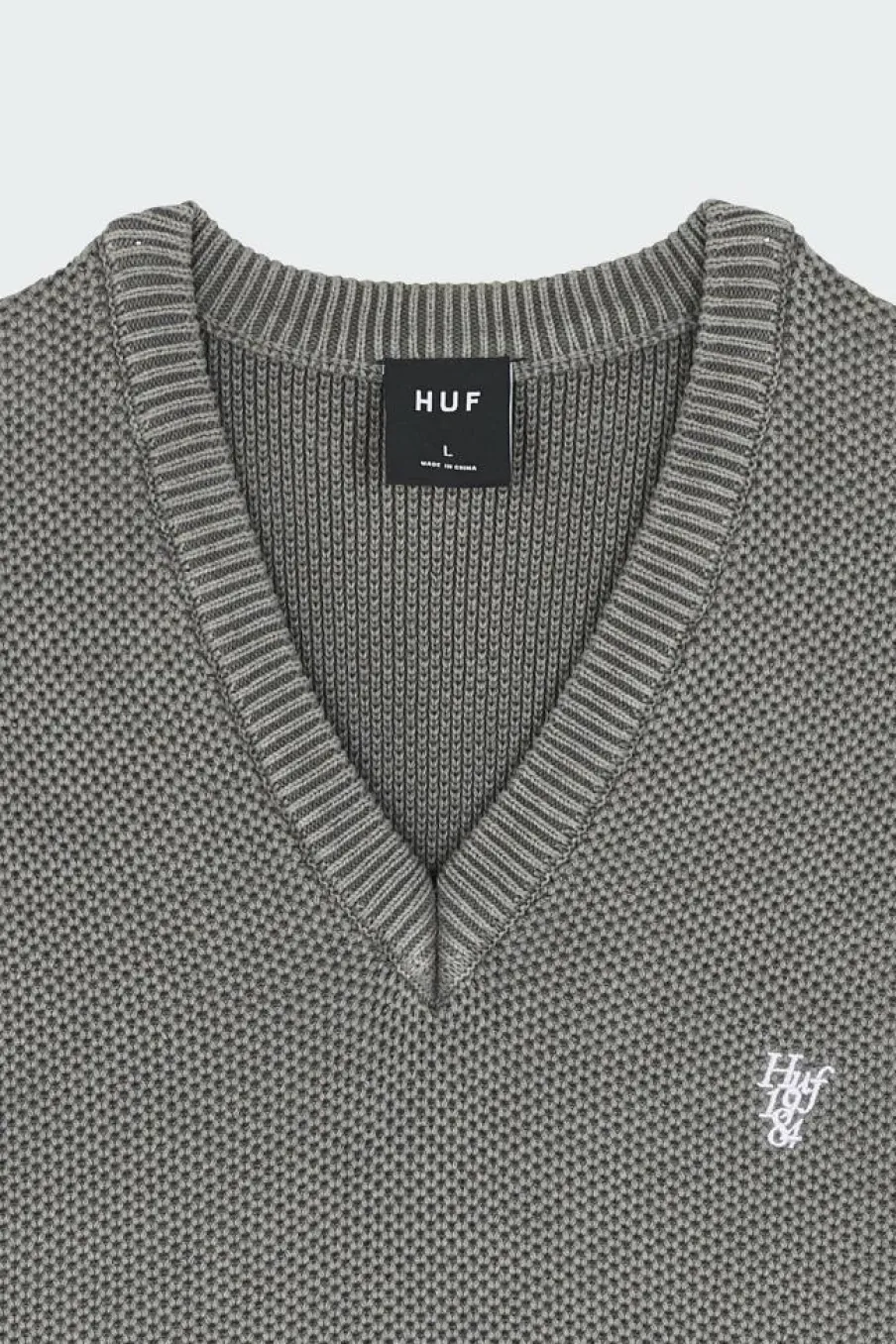 ANTON SWEATER VEST - Pull | Noir*HUF Sale