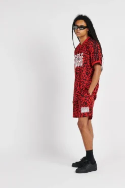 AOP SHORTS - Short | Rouge*ADIDAS
