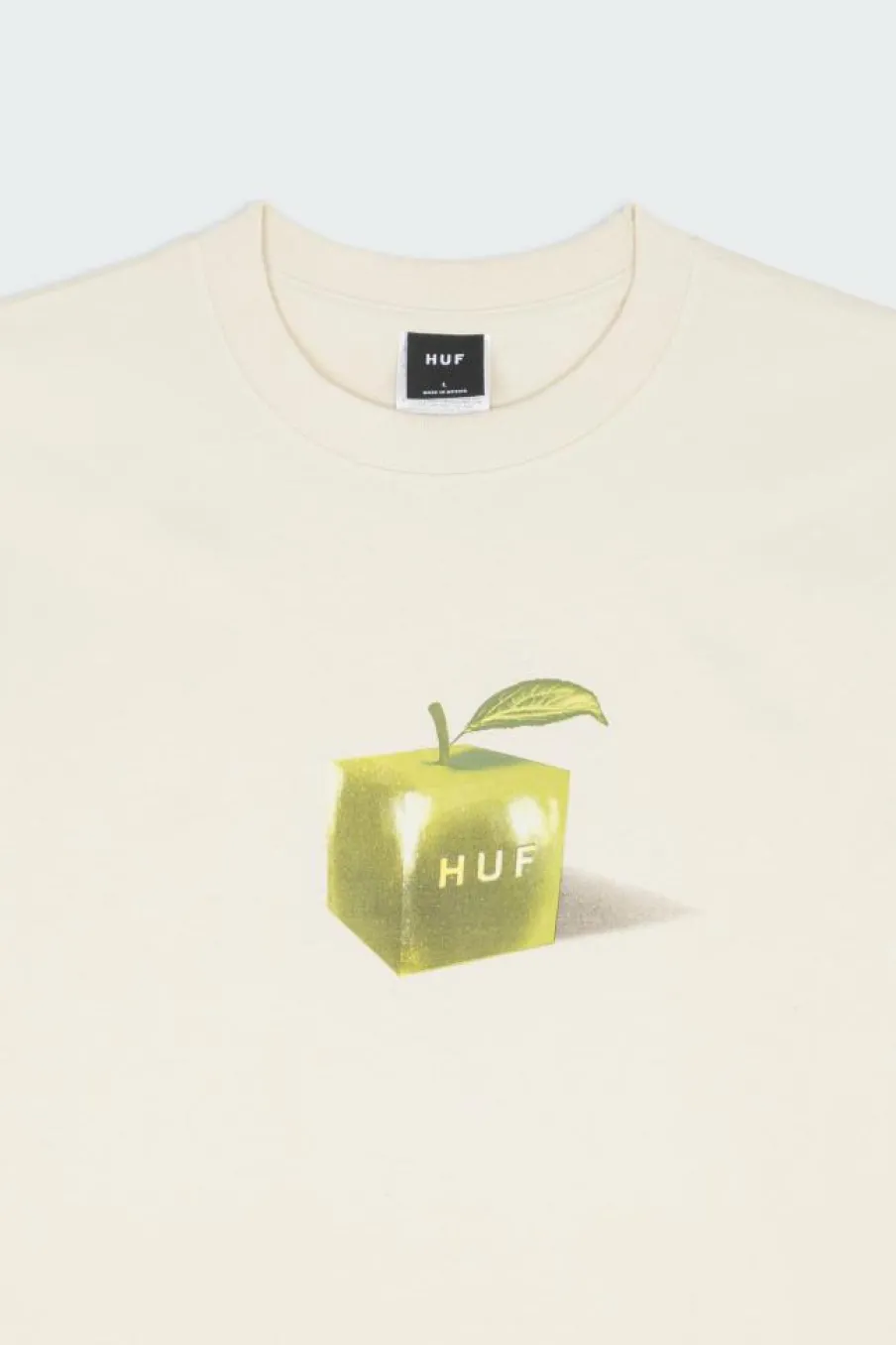 APPLE BOX SS - T-shirt | Beige*HUF Clearance