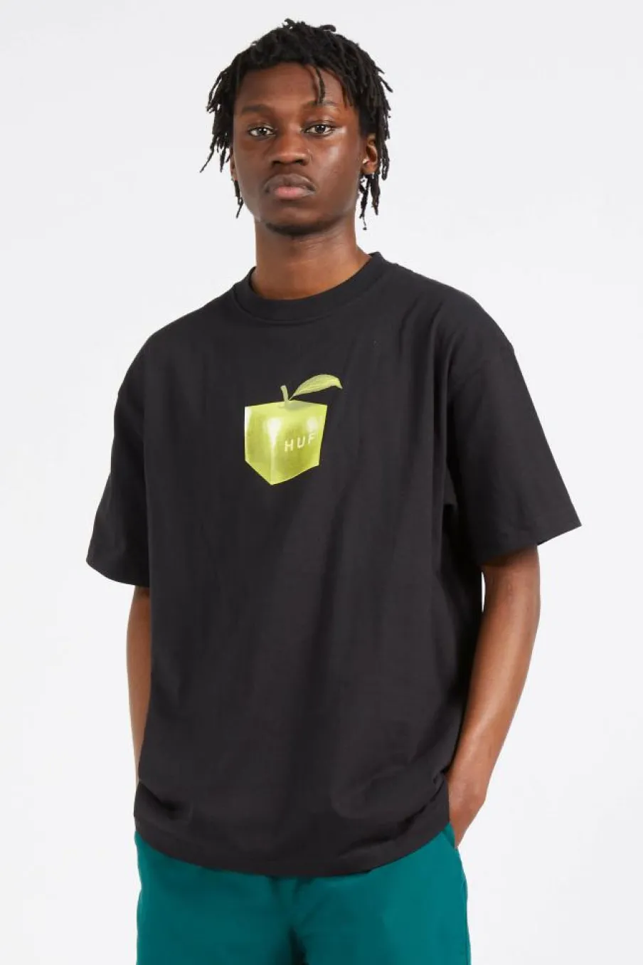 APPLE BOX SS - T-shirt | Noir*HUF Online