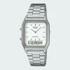 AQ-230A-7DMQYES - Montre Casio Quartz en acier | Gris*CASIO VINTAGE New