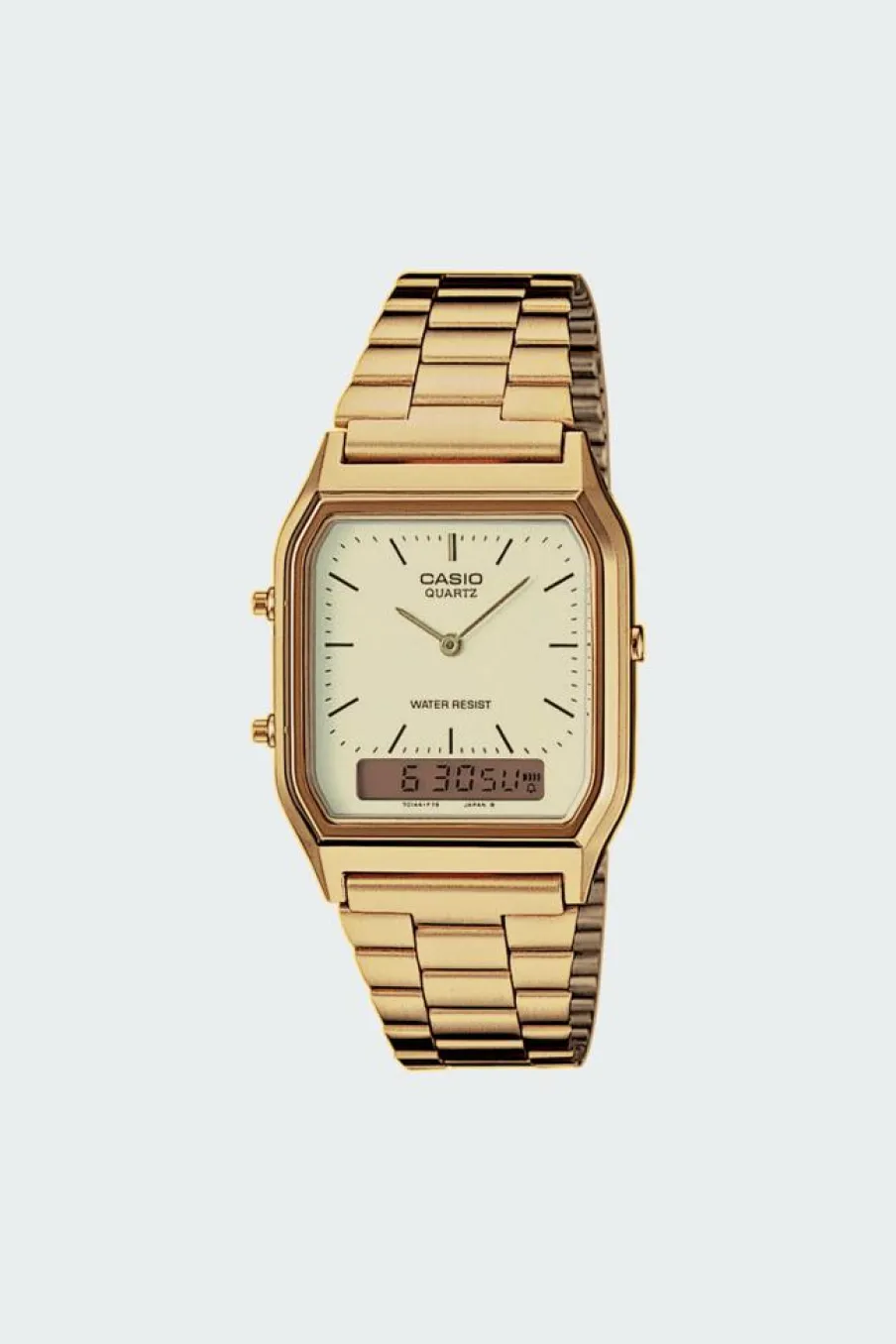 AQ-230GA-9DMQYES - Montre Casio Quartz en acier | Doré*CASIO VINTAGE New