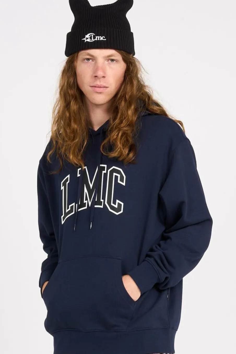 ARCH EDGE HOODIE - Hoodie | Bleu*LOST MANAGEMENT CITIES New