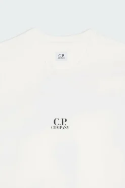 ARTWORK LOGO T-SHIRT - T-shirt | Blanc*C.P. COMPANY Outlet