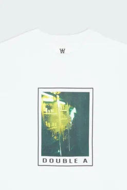 Asa Spray Paint T-shirt GOTS - T-shirt | Blanc*WOOD WOOD Hot
