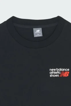 ATHLETIC - T-shirt | Noir*NEW BALANCE Clearance