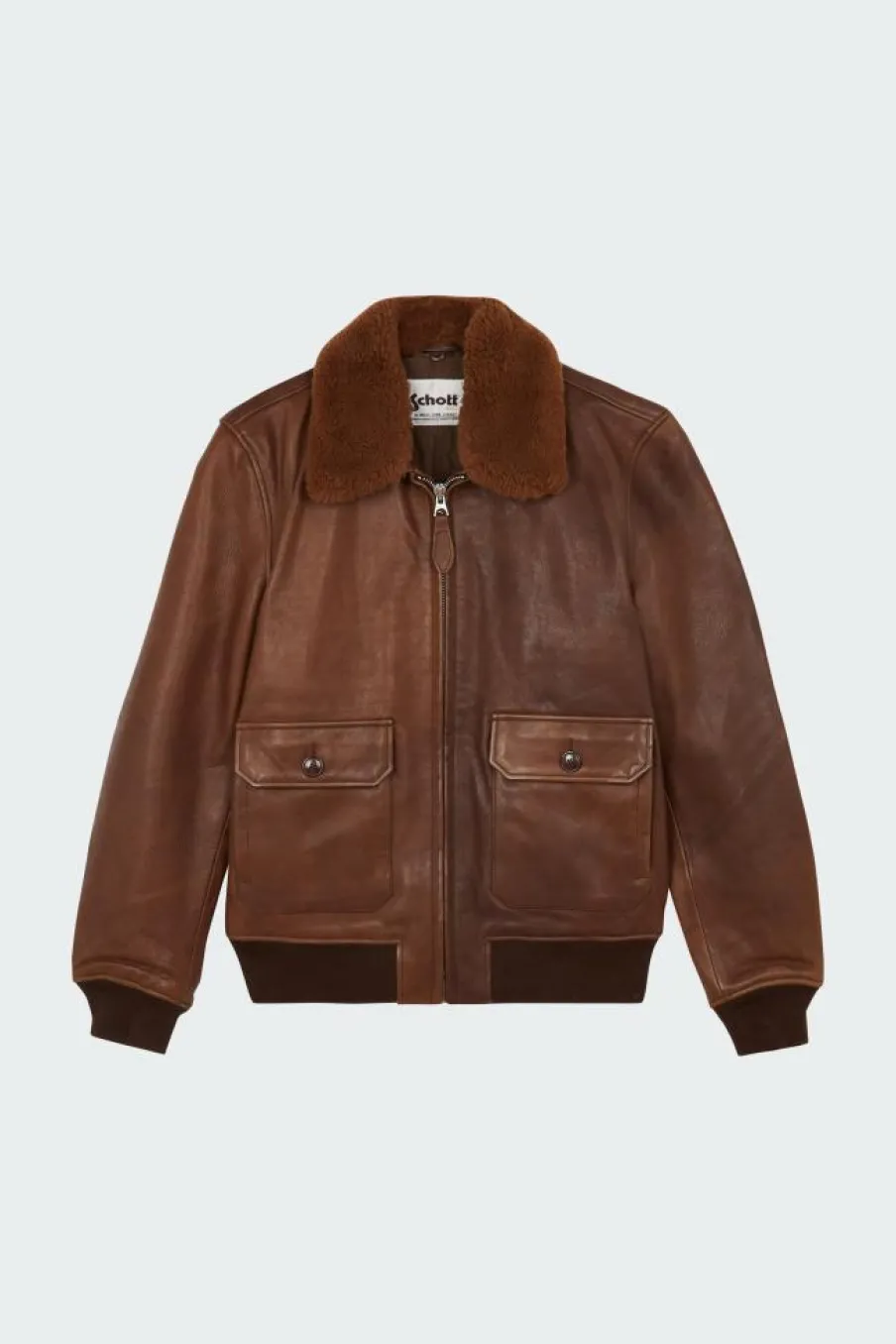 AVIATION - Blouson | Marron*SCHOTT Discount