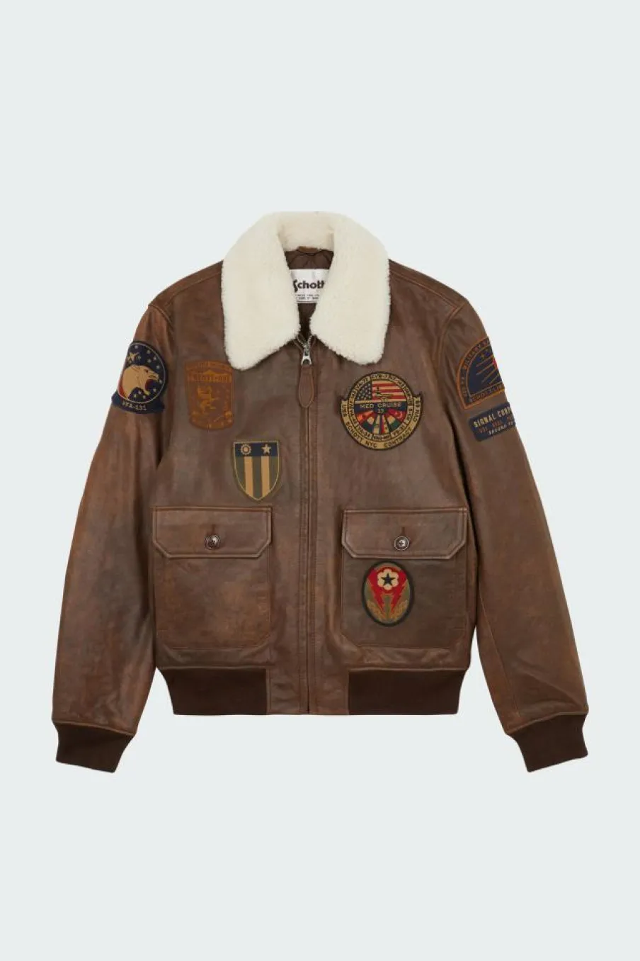 AVIATOR - Blouson | Marron*SCHOTT Best