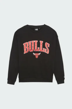 BA APPLIQUE CREW - Sweatshirt | Noir*NEW ERA