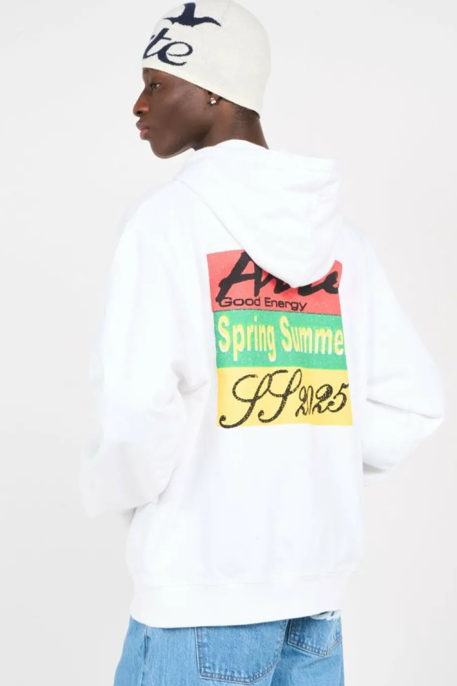 Back Multicolor Print Hoodie - Hoodie | Blanc*ARTE ANTWERP Hot