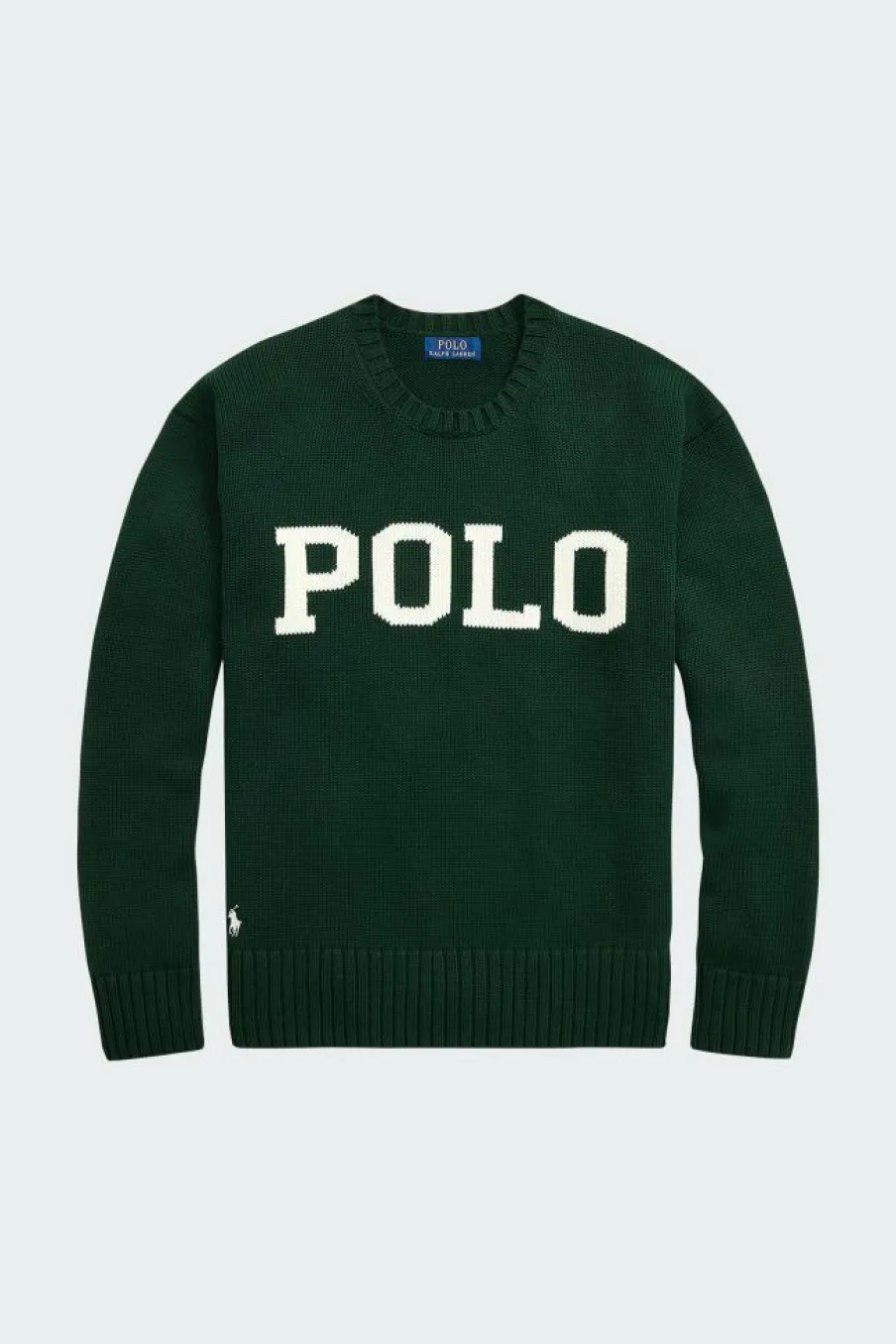Big Fit Logo Cotton Sweater - Pull | Vert*POLO RALPH LAUREN New