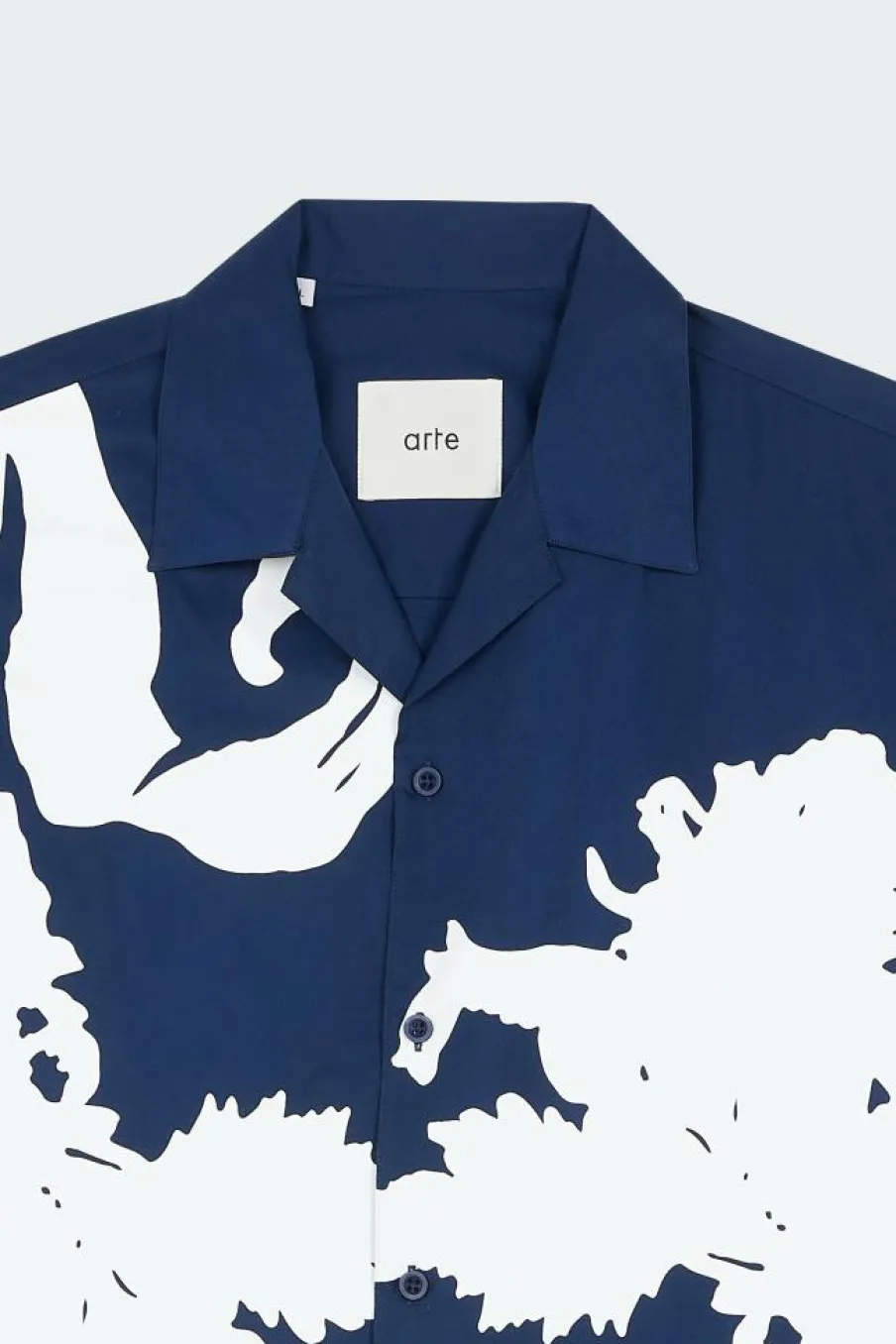 Big Flower Shirt - Chemise | Bleu*ARTE ANTWERP New
