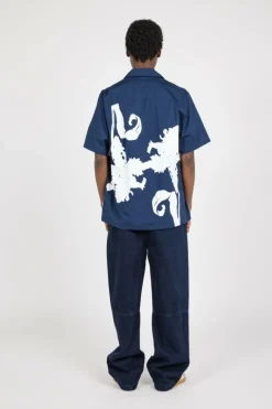 Big Flower Shirt - Chemise | Bleu*ARTE ANTWERP New