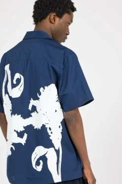 Big Flower Shirt - Chemise | Bleu*ARTE ANTWERP New