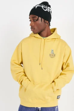 BIG PHARMA - Hoodie | Jaune*JACKER Discount
