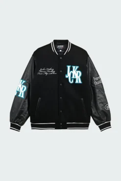 BIG PHARMA VARSITY - Blouson | Noir*JACKER Clearance