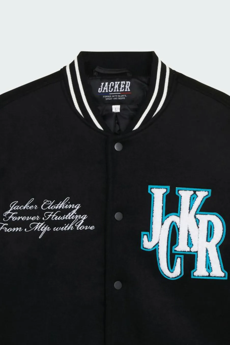 BIG PHARMA VARSITY - Blouson | Noir*JACKER Clearance