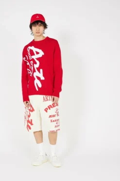 Big Print Knit Sweater - Pull | Rouge*ARTE ANTWERP New