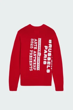Big Print Knit Sweater - Pull | Rouge*ARTE ANTWERP New