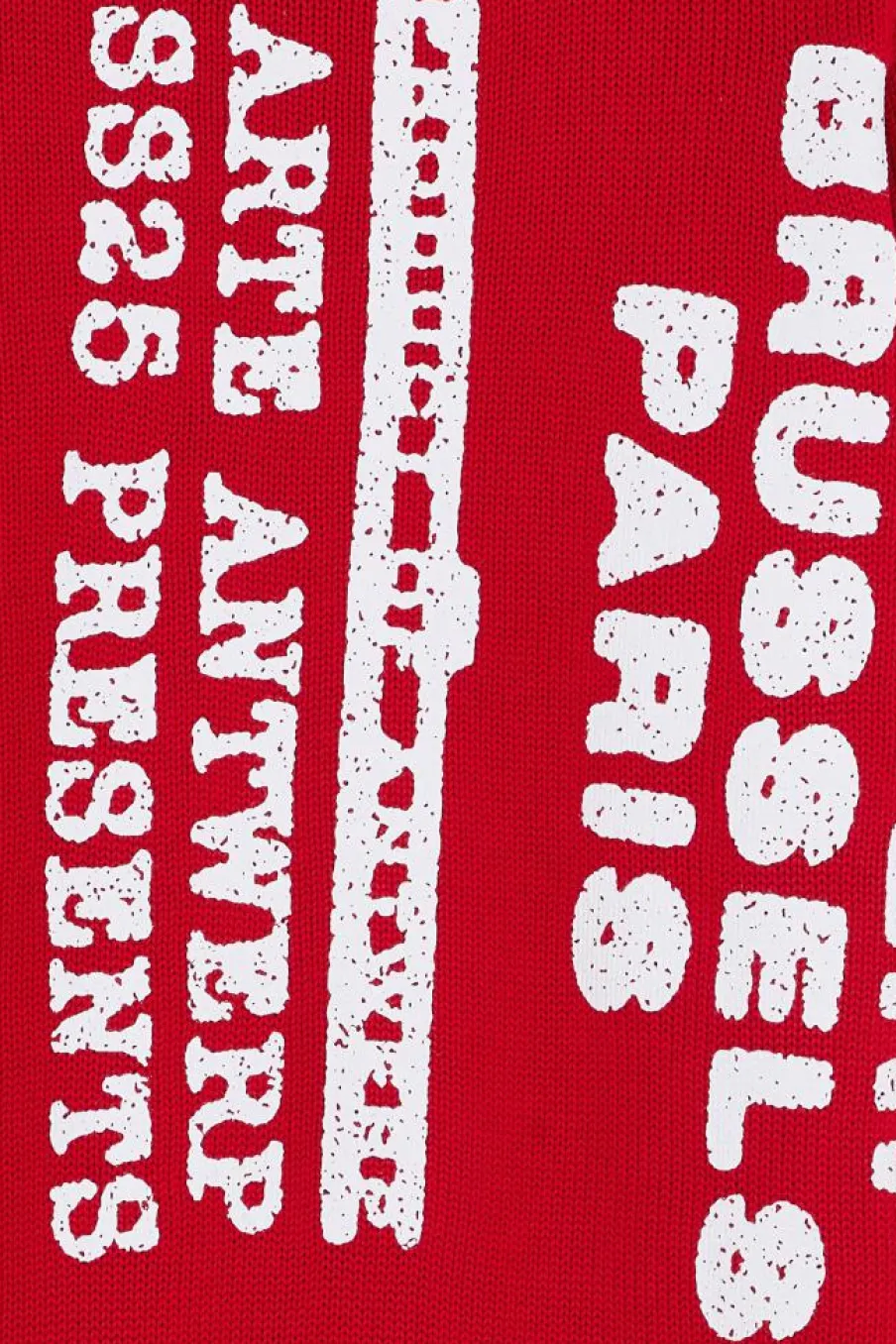 Big Print Knit Sweater - Pull | Rouge*ARTE ANTWERP New
