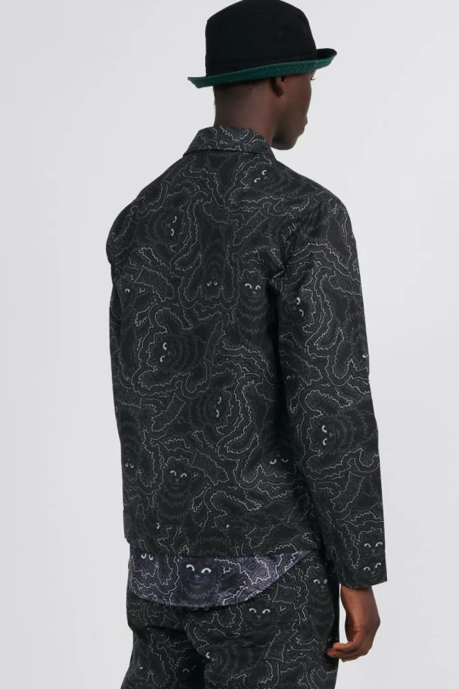 Big Pussy Energy Work Jacket - Veste | Noir*RIPNDIP Sale