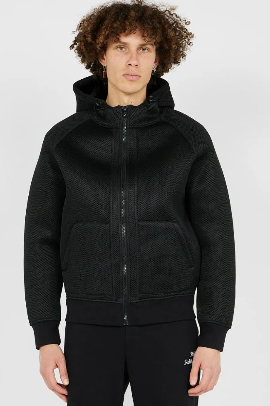 BIG SWEAT A CAPUCHE - Hoodie zippé | Noir*SCHOTT Hot