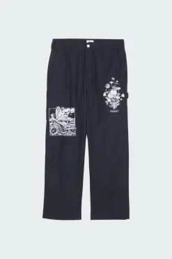 BIG TIMER TWILL - Pantalon | Noir*OBEY Clearance