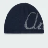 Bird Logo Side Beanie - Bonnet | Bleu*ARTE ANTWERP