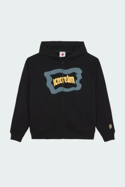 BLOCK LOGO ZIP THROUGH - Hoodie zippé |*ICE CREAM Hot